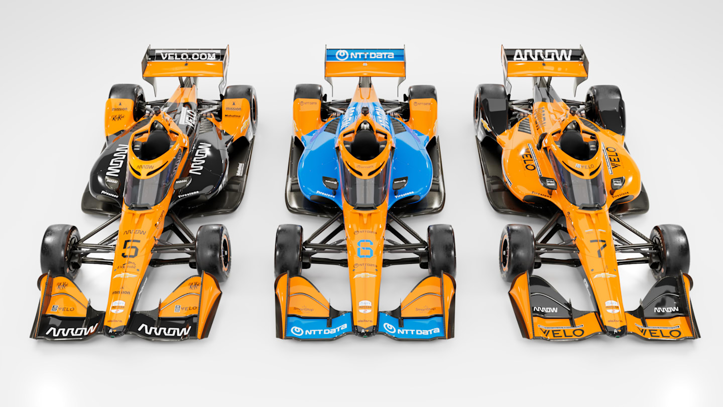 Arrow McLaren Reveals 2026 Liveries at Indianapolis Season Launch