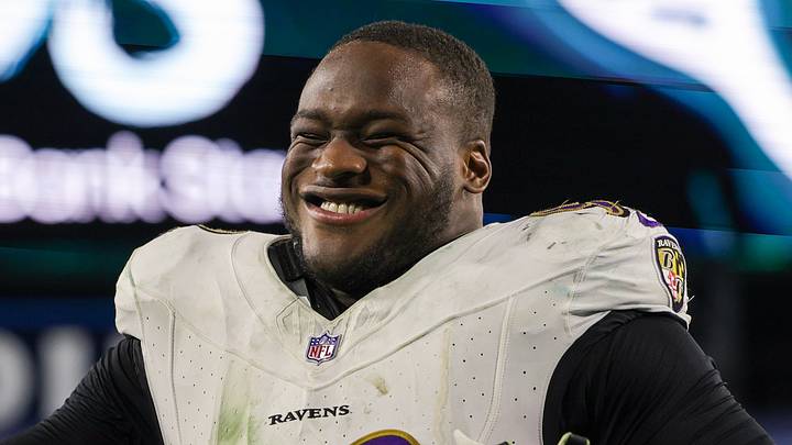 Baltimore Ravens defensive tackle Nnamdi Madubuike