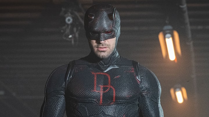 Matt Murdock/Daredevil (Charlie Cox) in Marvel Television's DAREDEVIL: BORN AGAIN SEASON 2, exclusively on Disney+. 