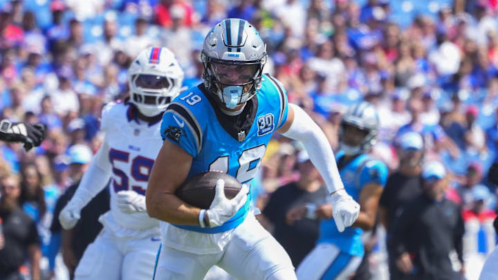 Panthers wide receiver Adam Thielen is a worthy streaming option in Week 10. 