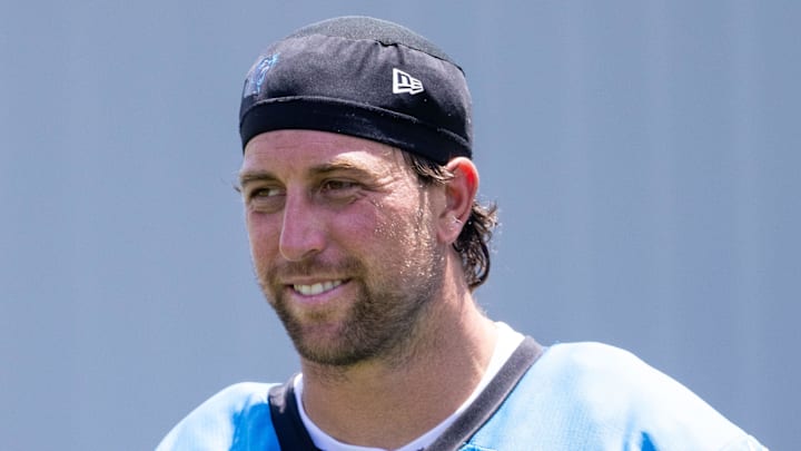 Former Carolina Panthers wide receiver Adam Thielen