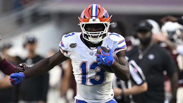 Florida Gators running back Jadan Baugh has been one of the lone bright spots on the team's offense this year.