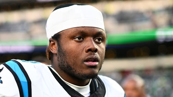 Washington Commanders edge rusher D.J. Johnson Washington Commanders edge rusher D.J. Johnson