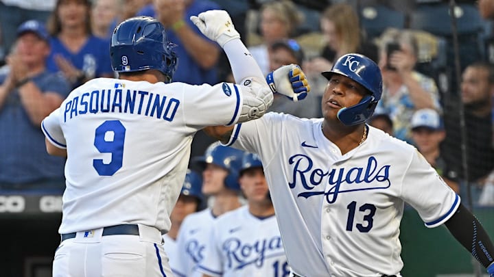  Kansas City Royals first baseman Vinnie Pasquantino