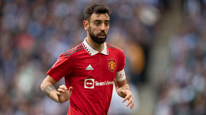 Bruno Fernandes is famously never injured Bruno Fernandes is famously never injured