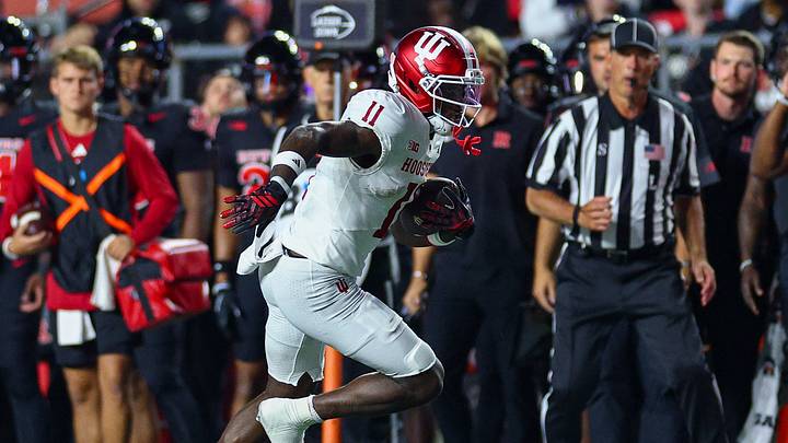 Indiana wide receiver Nick Marsh is making his case as WR2 in the 2027 NFL Draft with his size, strength and playmaking ability. Indiana wide receiver Nick Marsh is making his case as WR2 in the 2027 NFL Draft with his size, strength and playmaking ability.