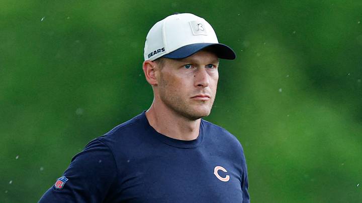 Chicago Bears head coach Ben Johnson