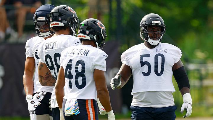 Defensive tackle Grady Jarrett sees much deeper and more versatile group of Bears defensive tackles than last year. Defensive tackle Grady Jarrett sees much deeper and more versatile group of Bears defensive tackles than last year.