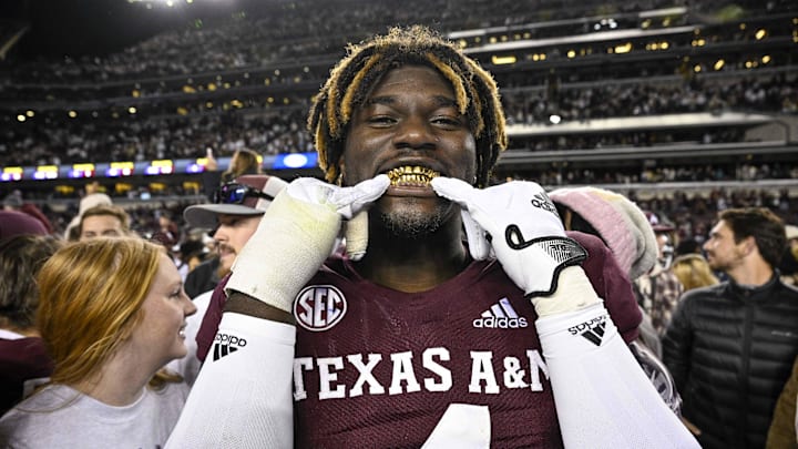 Texas A&M defensive end Shemar Stewart is a popular target in mock drafts for the Atlanta Falcons. Texas A&M defensive end Shemar Stewart is a popular target in mock drafts for the Atlanta Falcons.