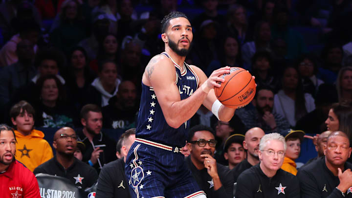 Jayson Tatum viene de disputar su quinto Juego de Estrellas seguido 