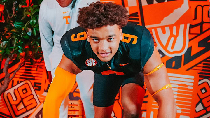 Carter Gooden on his Tennessee Volunteers official visit Carter Gooden on his Tennessee Volunteers official visit