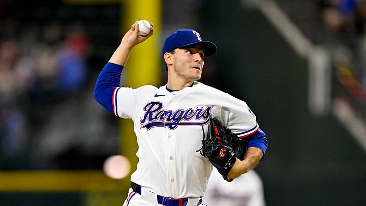 Texas Rangers starting pitcher Jack Leiter. Credit: Jerome Miron-Imagn Images Texas Rangers starting pitcher Jack Leiter. Credit: Jerome Miron-Imagn Images