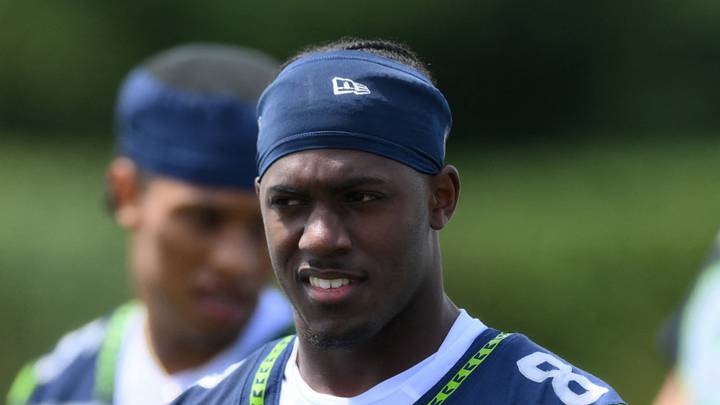 Seattle Seahawks running back Jadarian Price during training camp