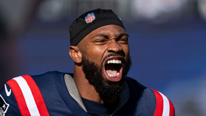 Former Carolina Panthers edge rusher K'Lavon Chaisson Former Carolina Panthers edge rusher K'Lavon Chaisson