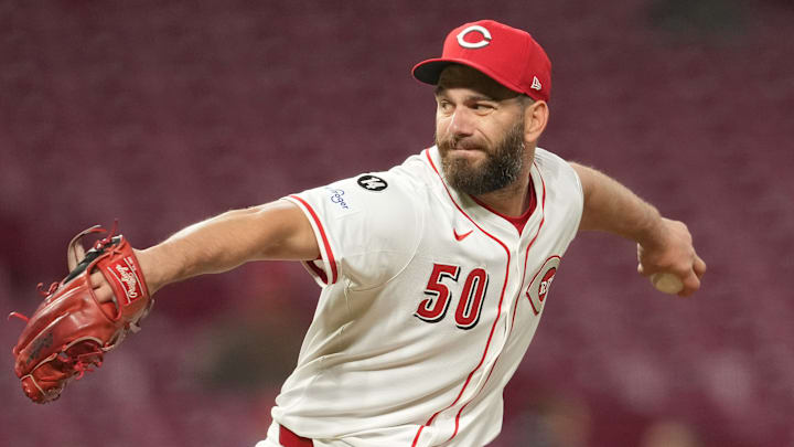 Cincinnati Reds pitcher Sam Moll