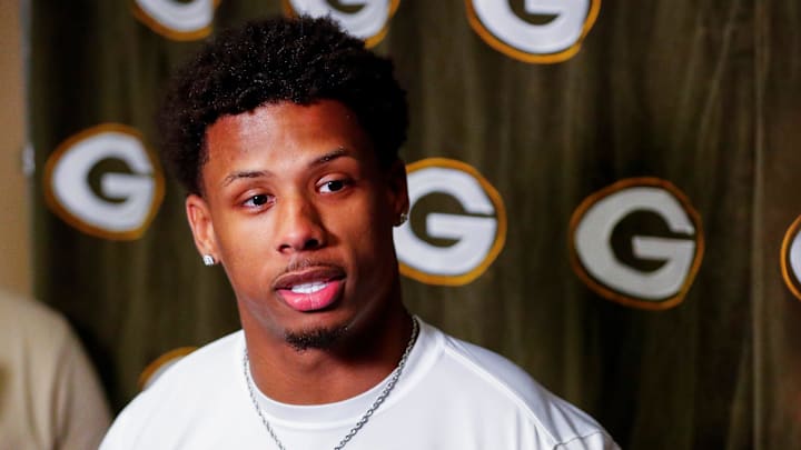 Green Bay Packers wide receiver Matthew Golden