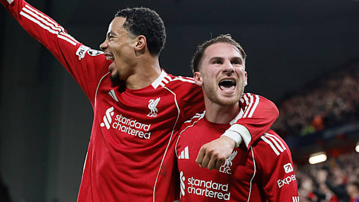 Alexis Mac Allister (right) scored the match-winner against Real Madrid.