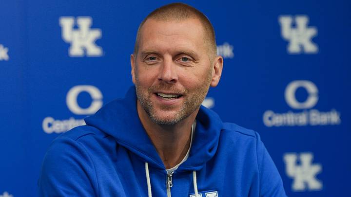 Kentucky basketball head coach Mark Pope