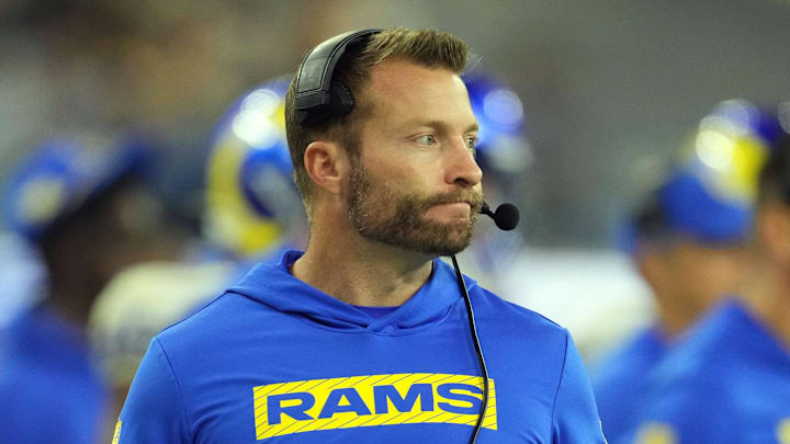 Los Angeles Rams coach Sean McVay.