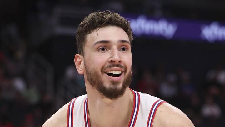 Houston Rockets center Alperen Sengun (28) reacts after a play during the first half against the Milwaukee Bucks at Toyota Center on Apr 1, 2026. Houston Rockets center Alperen Sengun (28) reacts after a play during the first half against the Milwaukee Bucks at Toyota Center on Apr 1, 2026.
