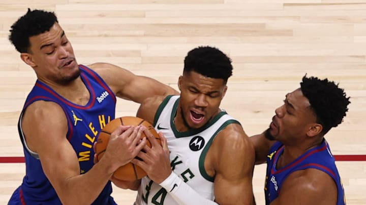 Milwaukee Bucks v Denver Nuggets Milwaukee Bucks v Denver Nuggets