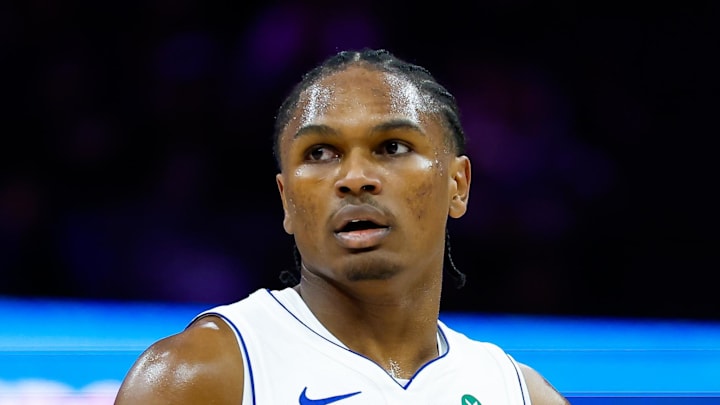 Dec 23, 2025; Sacramento, California, USA; Detroit Pistons guard Ausar Thompson (9) reacts after getting called for a technical foul during the second quarter against the Sacramento Kings at Golden 1 Center. Mandatory Credit: Sergio Estrada-Imagn Images