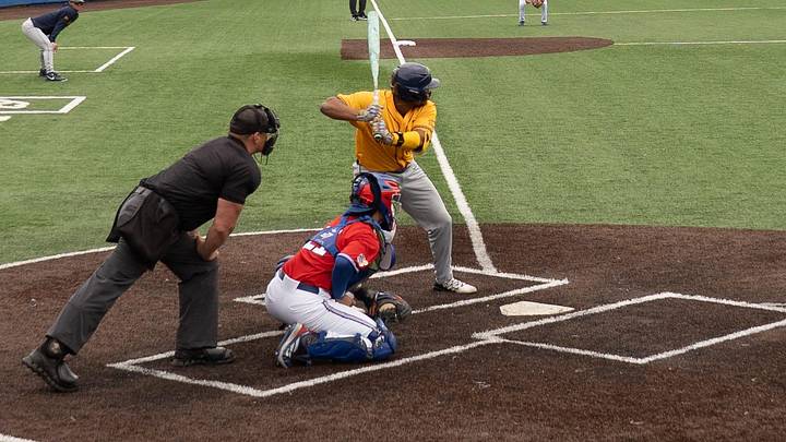 Kansas Jayhawks pitch against West Virginia Mountaineers during the game inside Hoglund Ballpark on May 10, 2026.