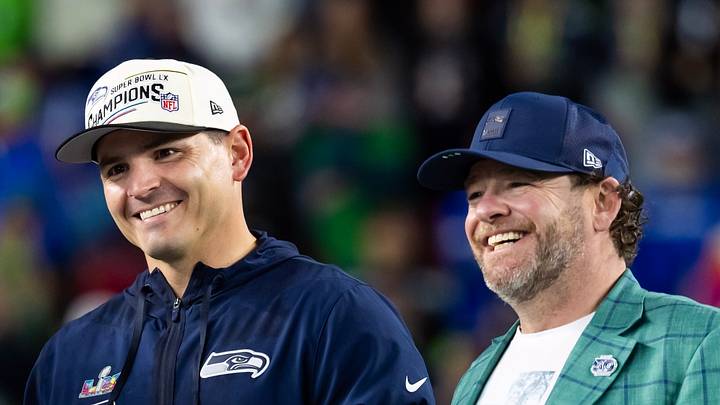 Seattle Seahawks head coach Mike Macdonald, and general manager John Schneider. Seattle Seahawks head coach Mike Macdonald, and general manager John Schneider.