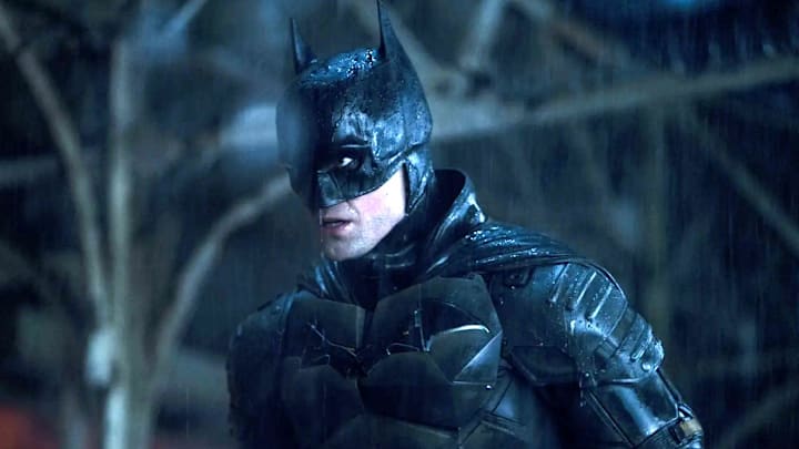 ROBERT PATTINSON as Batman in Warner Bros. Pictures’ action adventure “THE BATMAN,” a Warner Bros. Pictures release.