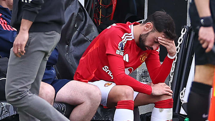 Ein Bild sagt mehr als 1.000 Worte: Man-United-Spielmacher Bruno Fernandes Ein Bild sagt mehr als 1.000 Worte: Man-United-Spielmacher Bruno Fernandes