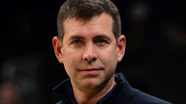 Nov 3, 2025; Boston, Massachusetts, USA; Boston Celtics director of basketball operations Brad Stevens seen prior to a game against the Utah Jazz at TD Garden. Mandatory Credit: Bob DeChiara-Imagn Images Nov 3, 2025; Boston, Massachusetts, USA; Boston Celtics director of basketball operations Brad Stevens seen prior to a game against the Utah Jazz at TD Garden. Mandatory Credit: Bob DeChiara-Imagn Images