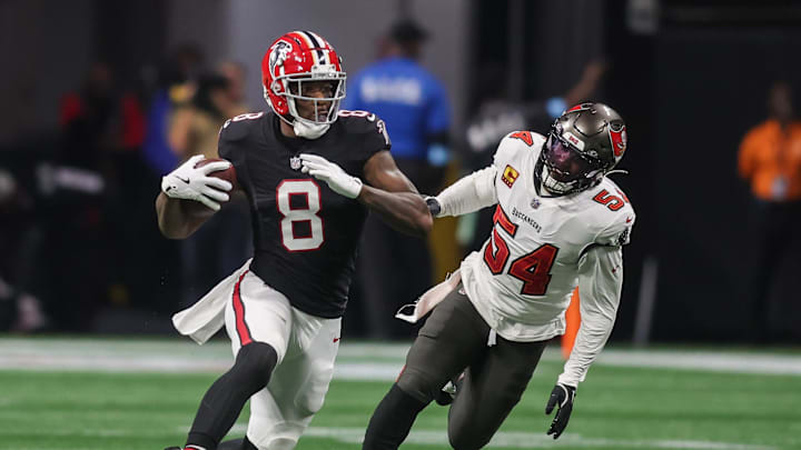 Kyle Pitts scored two touchdowns the last time the Atlanta Falcons met the Tampa Bay Buccaneers. Atlanta swept Tampa in 2024.