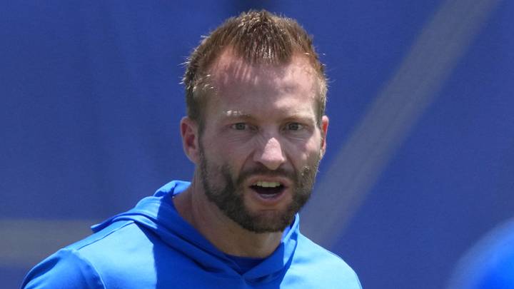 Los Angeles Rams coach Sean McVay.