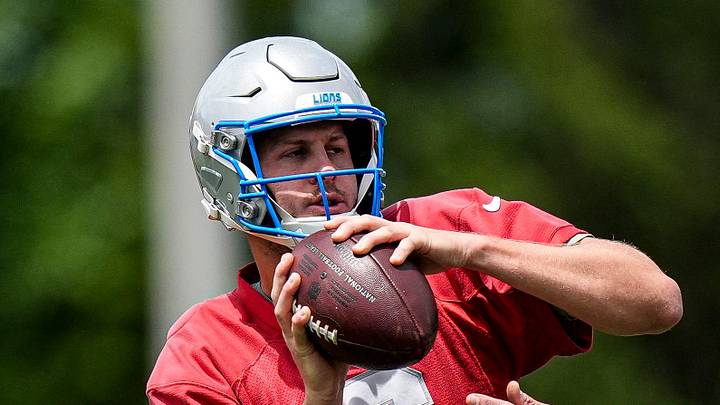 Detroit Lions quarterback Jared Goff (16). Detroit Lions quarterback Jared Goff (16).
