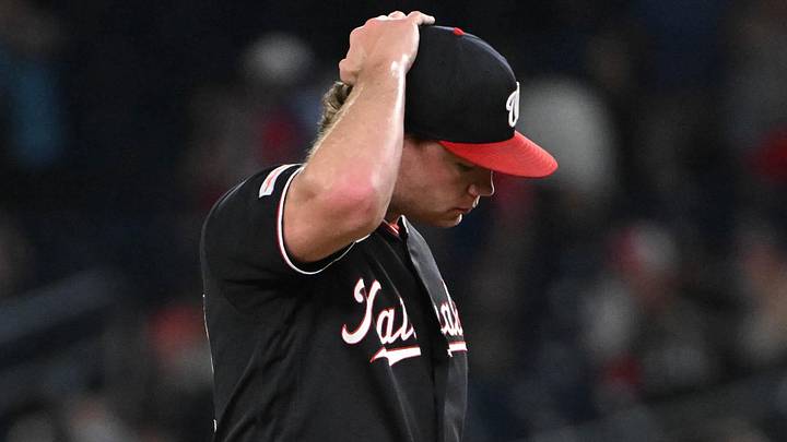 Washington Nationals pitcher Gus Varland