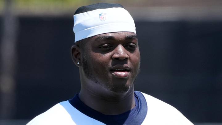 Dallas Cowboys offensive lineman Tyler Smith