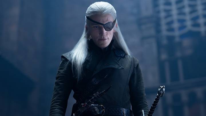Ewan Mitchell (Aemond Targaryen) in House of the Dragon season 3