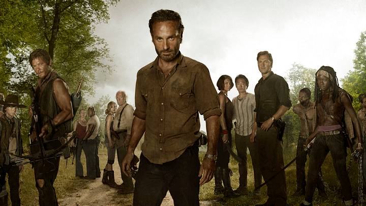 (L to R) Daryl Dixon (Norman Reedus); Carol (Melissa Suzanne McBride); T-Dog (Robert 'IronE' Singleton); Beth Greene (Emily Kinney); Hershel Greene (Scott Wilson); Rick Grimes (Andrew Lincoln); Maggie Greene (Lauren Cohan); Glenn (Steven Yeun); The Governor (David Morrissey) and Michonne (Danai Gurira) in The Walking Dead (L to R) Daryl Dixon (Norman Reedus); Carol (Melissa Suzanne McBride); T-Dog (Robert 'IronE' Singleton); Beth Greene (Emily Kinney); Hershel Greene (Scott Wilson); Rick Grimes (Andrew Lincoln); Maggie Greene (Lauren Cohan); Glenn (Steven Yeun); The Governor (David Morrissey) and Michonne (Danai Gurira) in The Walking Dead
