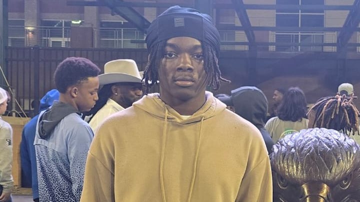 Joe T. Robinson athlete Braylyn Brown during a gameday visit at North Texas in 2024 Joe T. Robinson athlete Braylyn Brown during a gameday visit at North Texas in 2024