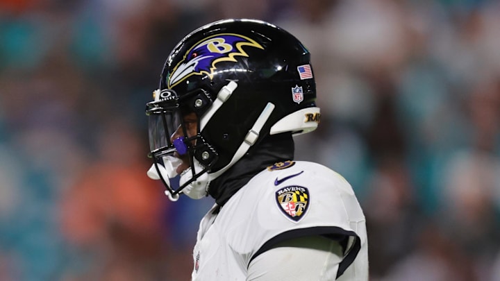 Baltimore Ravens quarterback Lamar Jackson