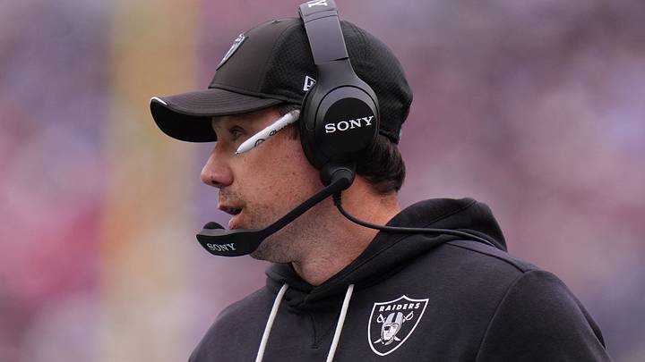 Las Vegas Raiders head coach Klint Kubiak