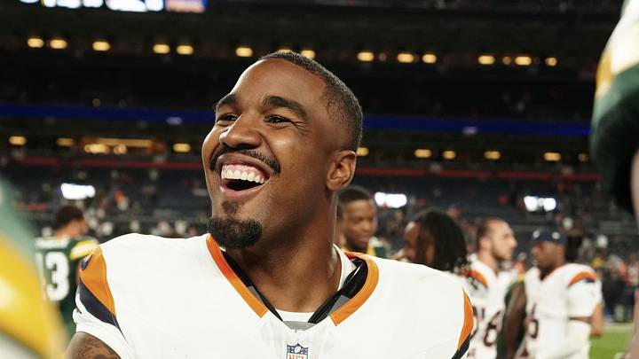 Denver Broncos wide receiver Jaylen Waddle 