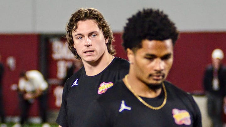 Oklahoma quarterback John Mateer