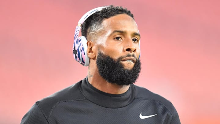 Former Cleveland Browns wide receiver Odell Beckham Jr. Former Cleveland Browns wide receiver Odell Beckham Jr.