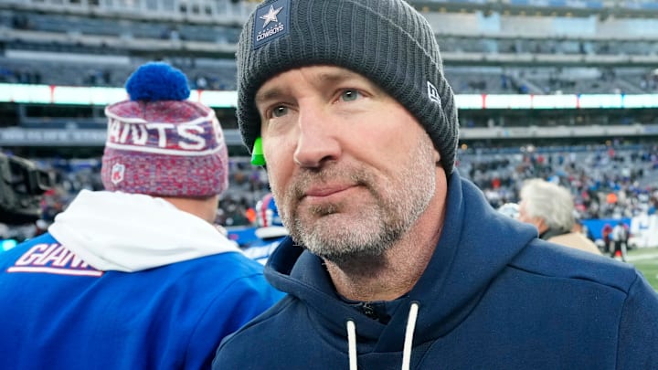 Dallas Cowboys head coach Brian Schottenheimer is shown after his team lost to the New York Giants. Dallas Cowboys head coach Brian Schottenheimer is shown after his team lost to the New York Giants.