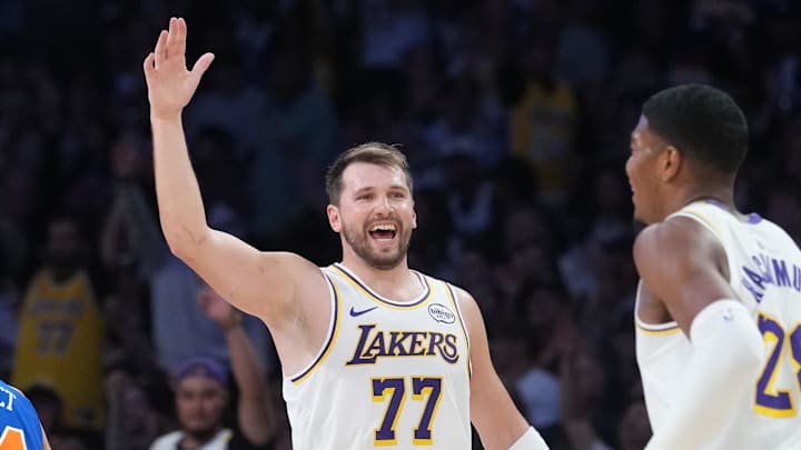 Luka Doncic and the Lakers are home underdogs against the Nuggets.
