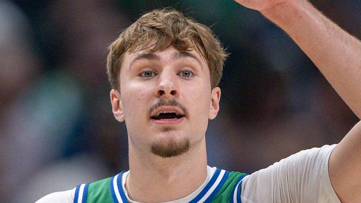Apr 3, 2026; Dallas, Texas, USA; Dallas Mavericks forward Cooper Flagg (32) yells to this teammates during the game between the Mavericks and the Magic at American Airlines Center. Mandatory Credit: Jerome Miron-Imagn Images Apr 3, 2026; Dallas, Texas, USA; Dallas Mavericks forward Cooper Flagg (32) yells to this teammates during the game between the Mavericks and the Magic at American Airlines Center. Mandatory Credit: Jerome Miron-Imagn Images