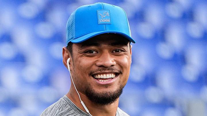 Detroit Lions running back Sione Vaki.