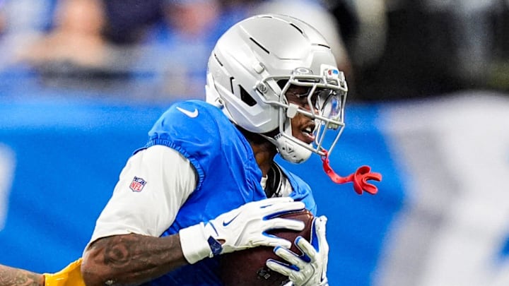 Detroit Lions wide receiver Jameson Williams (1).