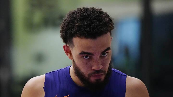 Suns guard Tyus Jones during practice at the Verizon 5G Performance Center in Phoenix on Oct. 1, 2024. Suns guard Tyus Jones during practice at the Verizon 5G Performance Center in Phoenix on Oct. 1, 2024.